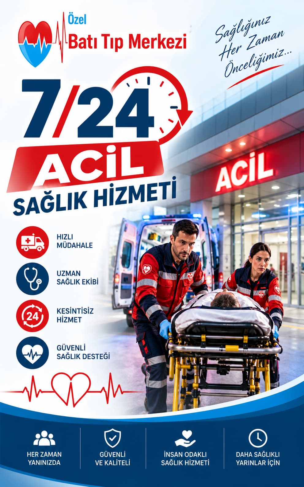 7/24 Acil Sağlık Hizmeti